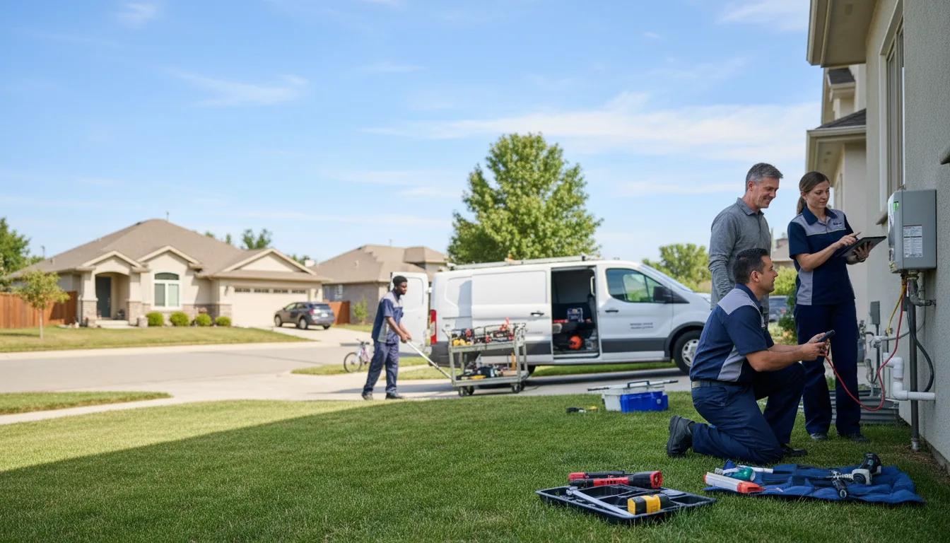 Tankless water heater service in Shafter, CA